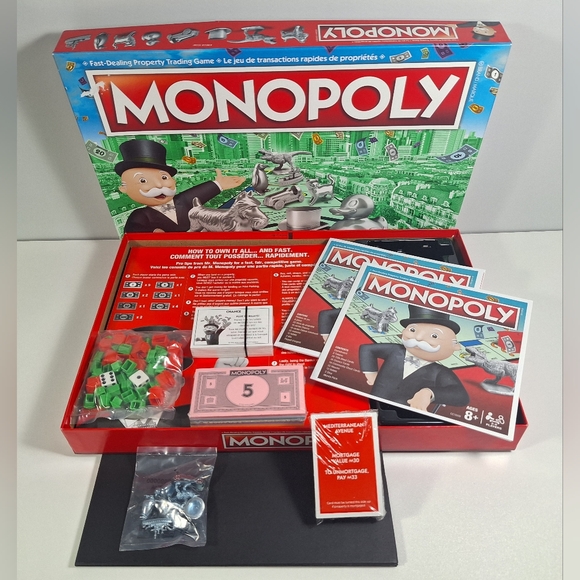 Monopoly Board Game Hasbro New but open packaging - Picture 3 of 15